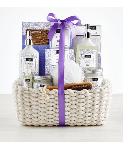 Lavender Spa Basket 