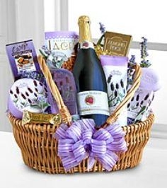 Lavender Spa Pamper Me Basket Gift Basket
