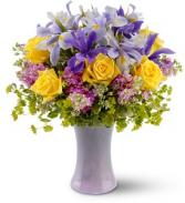 Lavender Sunshine Floral Bouquet