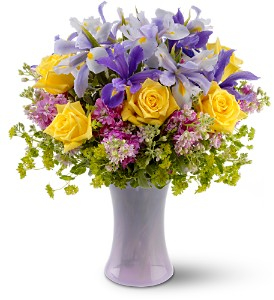 Lavender Sunshine Floral Bouquet in Whitesboro, NY | KOWALSKI FLOWERS INC.