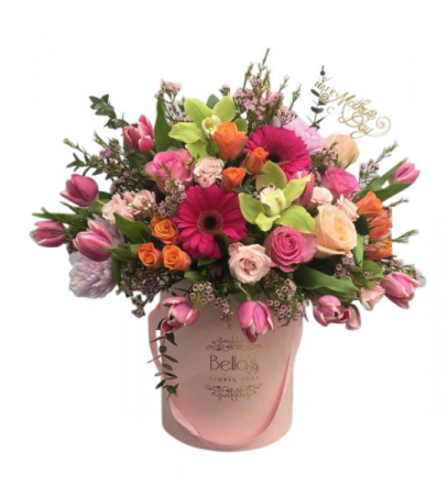 Lavender Tones In Flower Box