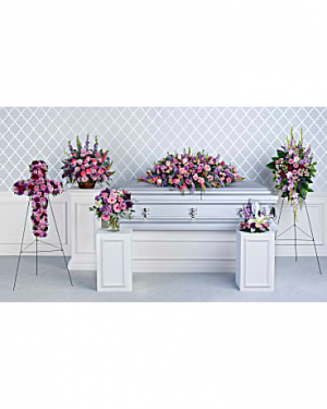 Lavender Tribute Collection Sympathy Combo