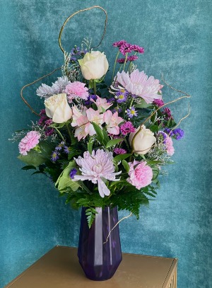 LAVENDER WHIMSEY FRESH ARRANGEMENT