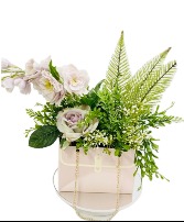 Lavender Whisper Silk flower arrangement