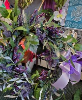 Lavender wreath  Artificial wreath