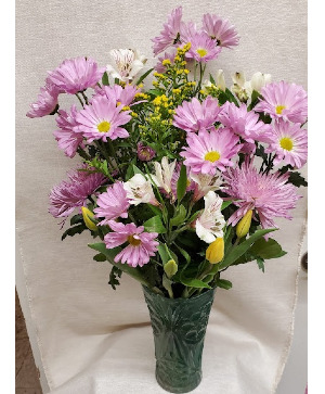 Lavender, Yellow & White Bouquet 