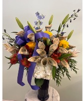 Lavish Bloom Money Bouquet By Enchanted Florist of Cape Coral 