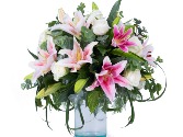 Lavish Lilies Vase Arrangement