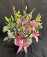 Lavish Lillies vase