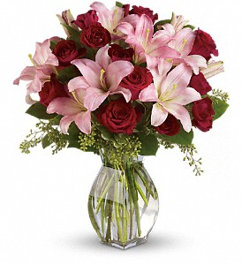 Lavish Love Bouquet with Long Stemmed Red Roses fresh arrangement