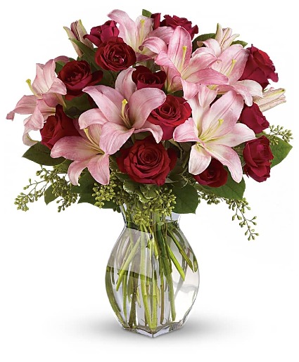 Lavish Love Lilies & Roses 