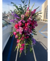 Lavish Standing Spray Funeral