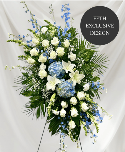 Leaning in Blue Sympathy Spray
