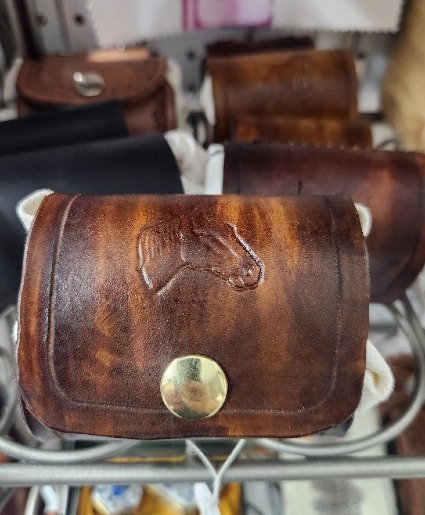 Leather Foraging Pouch gift