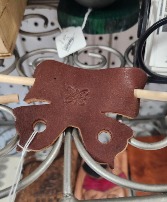 Leather Hair Accesory gift