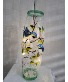 LED 3D GLASS VASE WITH BLUE JAYS 