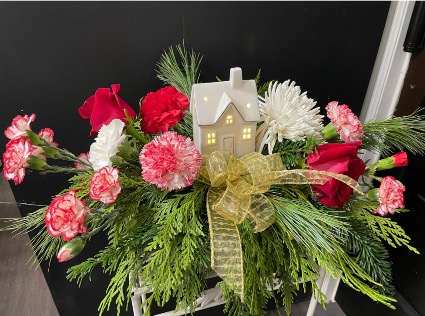 Workshop LED Christmas House Centerpiece  Christmas Workshop