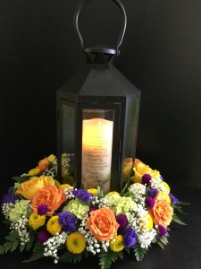 LED Flameless Memorial Candle  LEDbCandle Lantern 