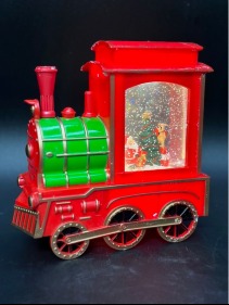 LED Lantern Train Snow Globe Christmas Gifts