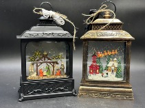 LED Snow Globe Music Lantern Christmas Gifts