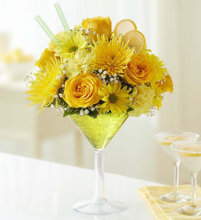Lemon Martini Floral Bouquet