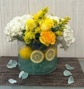 Lemonade Vase Arrangement