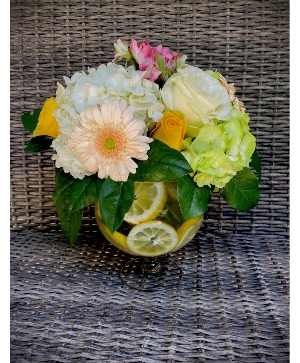 Lemons Flower Arrangement