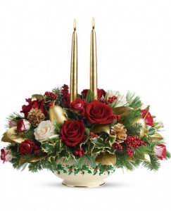EXCLUSIVELY AT FLOWERS TODAY FLORIST Lenox Holly Day Centerpiece                                                      Keepsake Ceramic Bowl                                           