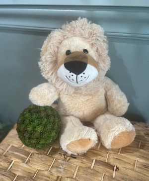 Leo the Lion plush animal