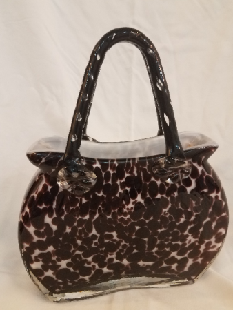 Leopard Bag Vase