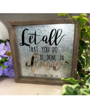 "Let all you do" Shelf Sitter 