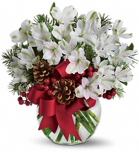 Let It Snow - 128 Vase arrangement 