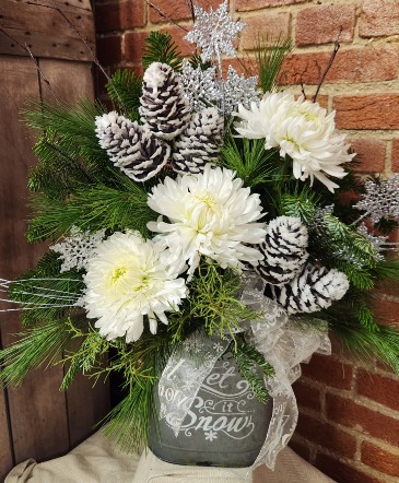 Let It Snow Luxury Arrangement  in Mount Pleasant, IA | FROM THE HEART FLOWERS & GIFTS