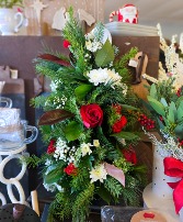 WISHFUL EVERGREEN TREE ARRANGEMENT