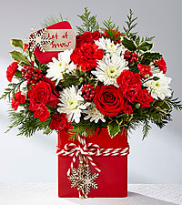 Let it Snow! Vase in Macon, GA | PETALS, FLOWERS & MORE Let it Snow! Vase in Macon, GA | PETALS, FLOWERS & MORE