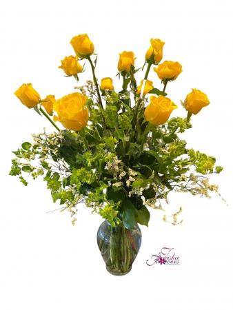 Let the Sun Shine In Dozen of roses in Baltimore, MD | Tasha Flowers-Your Personal Florist