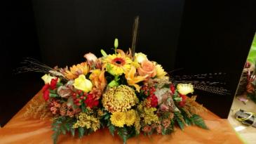 Lets Give Thanks Centerpiece  in Olathe, KS | FLOWER MAN