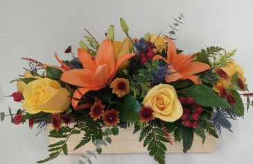 Let's Give Thanks Thanksgiving Centerpiece  in Hurricane, UT | Wild Blooms