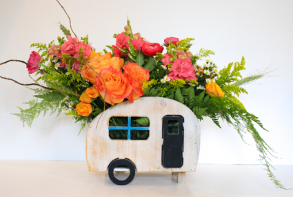 Let's Go Camping Floral Design