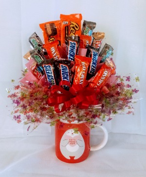 Let's hug out Candy bouquet