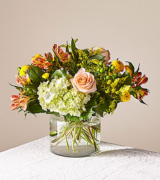 Life's a Peach Deluxe Clear Vase