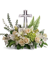 Lifes Glory Cross Bouquet Crystal Cross Flowers