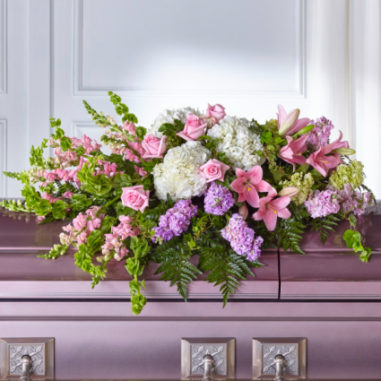 Life's Gratitude Casket Spray Sympathy