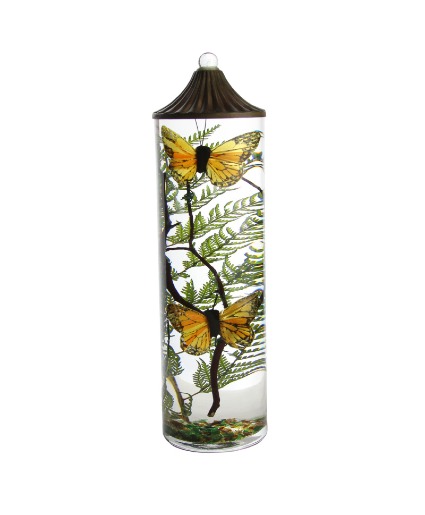 Lifetime Candle - Monarch Butterfly XL Cylinder 