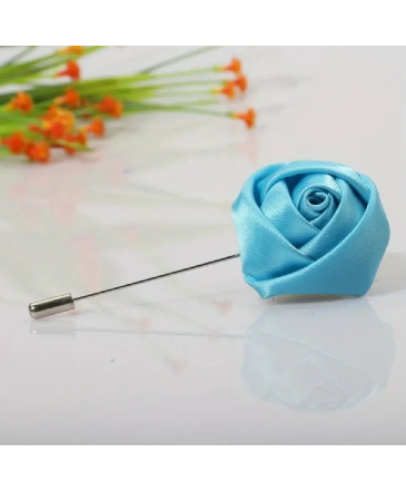Light Blue Rose Lapel     Boutonniere in Newmarket, ON | FLOWERS 'N THINGS FLOWER & GIFT SHOP