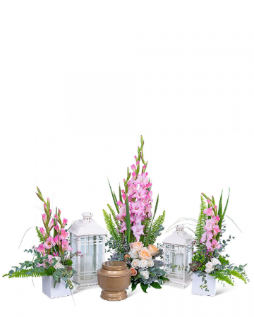 Light of Hope Tribute Sympathy Arrangement