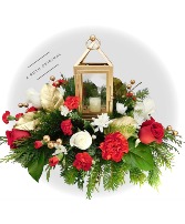 Light the way lantern centerpiece A Ruth Original