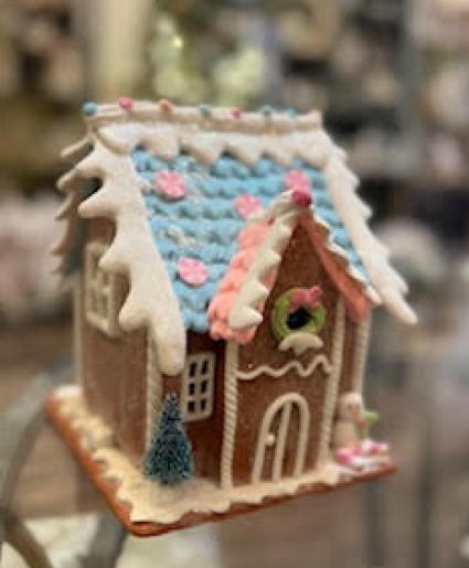 Light Up Candy Gingerbread  Gift