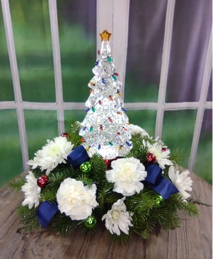 Light Up Christmas Tree Centerpiece 