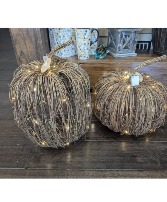 Light up pumpkins  Giftware 